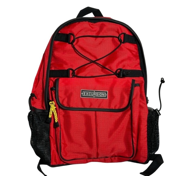 Excursion Other - EXCURSION LOGO PATCH Red Backpack With Black Medic Grab Bag Travel Bag Carry on